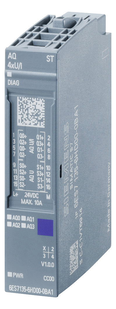 SIEMENS Analoges I/O-Modul DC 19,2-28,8V 6ES7135-6HD00-0BA1
