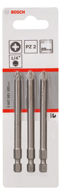 BOSCH-EW Bit Pm 2 2mm L=89mm 6,4mm(1/4) 2607001583