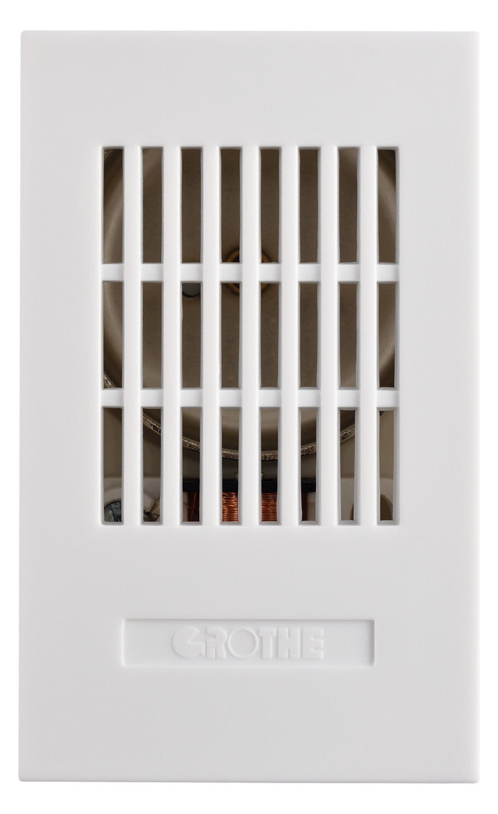 GROTHE Läutewerk 8V/AC 85dB IP00 Kst ws LTW 1171A 8V AC Schnellschl AP 0,83A