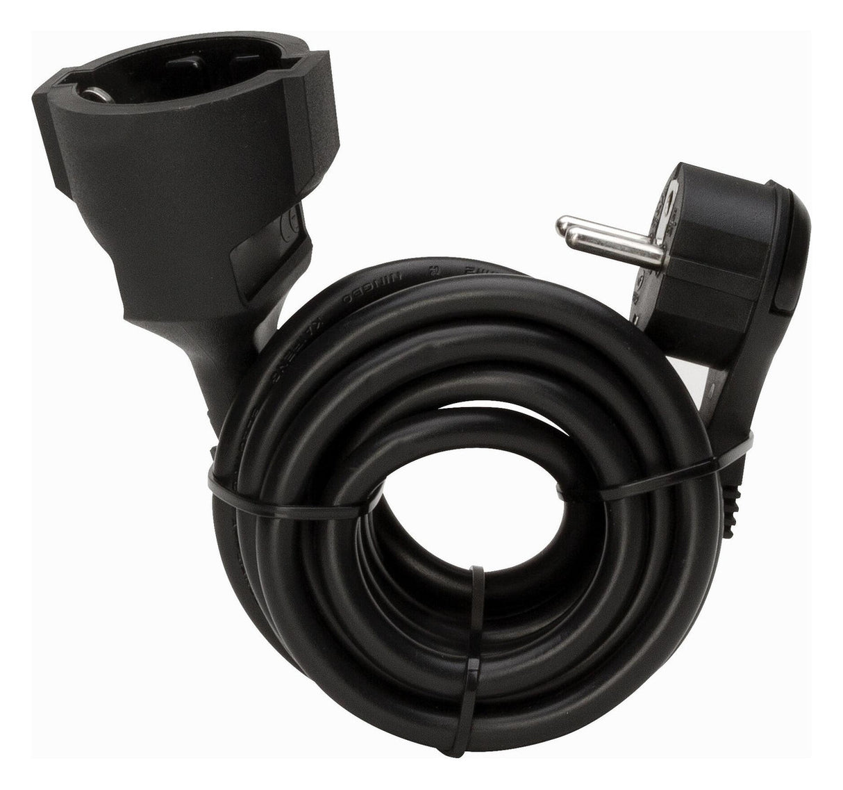 KOPP Netzanschlussleitung 2m 3x1,5qmm sw 143505080 16A IP20 CEE7/4(Typ F) PVC