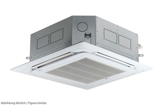 4-Wege-Kassette LG UT48FH.NA0, Standard 13,4 kW, High Inverter, R32