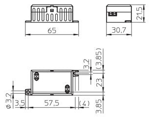HOUBEN LED-Trafo 8,75W 350mA 24V IP20 ComfortLine 186519 Kstgeh dyn