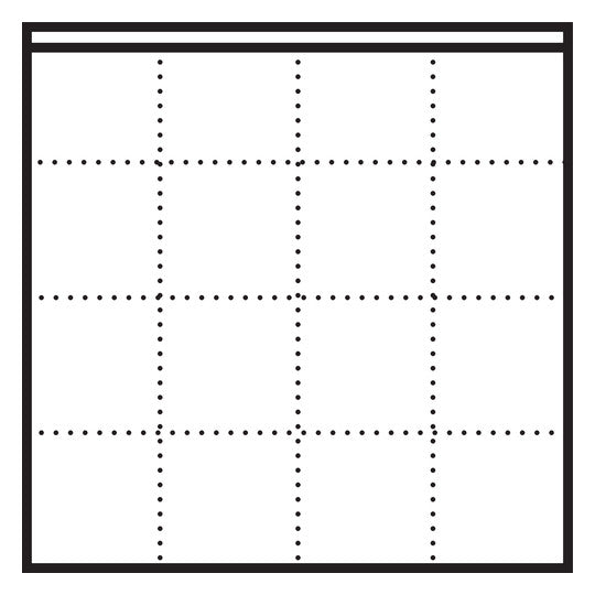 SIEDLE Lichtmodul anth 399x399x50mm LEDF 600-4/4-0 AG