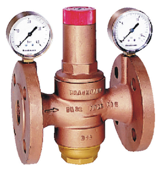 Honeywell Druckminderer aus Rg/Ms, Typ D 16 DN 40, bis 70 Gr.C, ohne Manometer | D16-40A