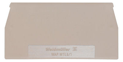 WEIDMÜLLER Abschlussplatte bg WAP WTL6/1