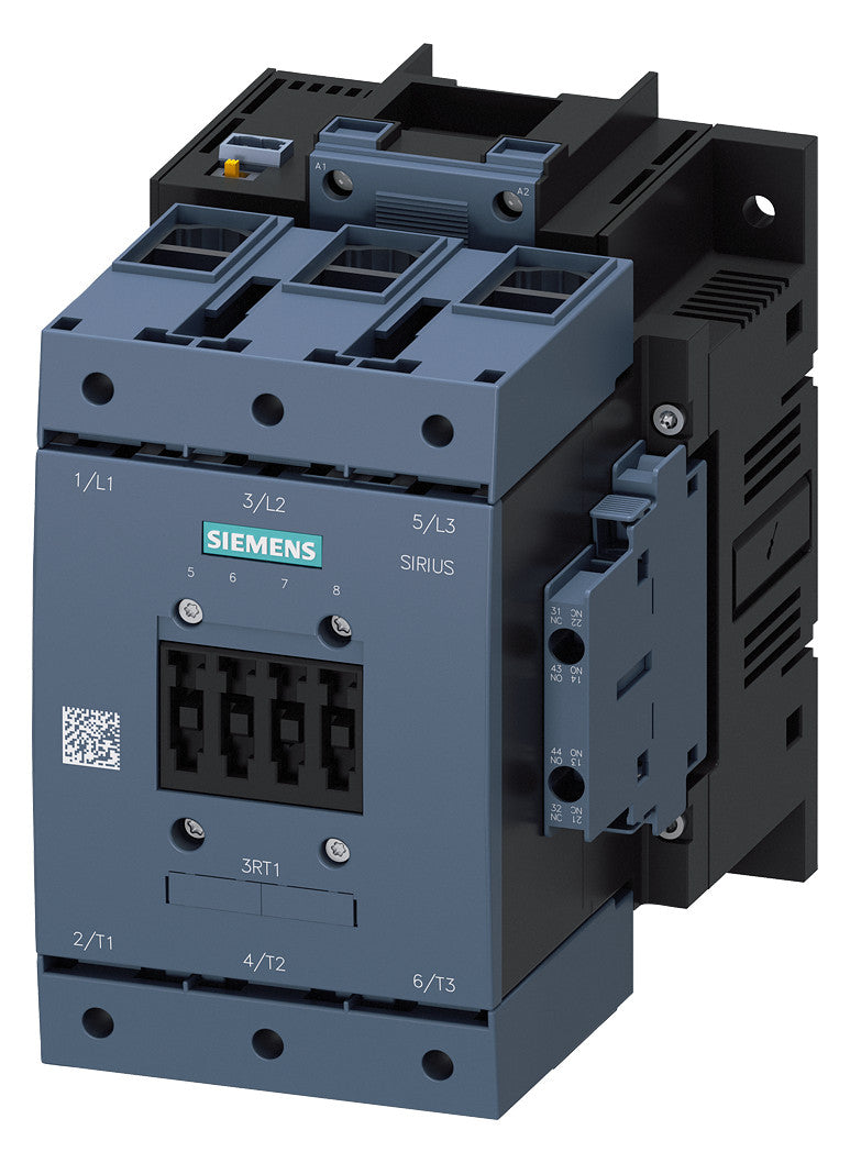 SIEMENS Leistungsschütz 64kW 3S 115A REG 3RT1054-1NP36 200-277VUC 2S+2Ö/Hilf