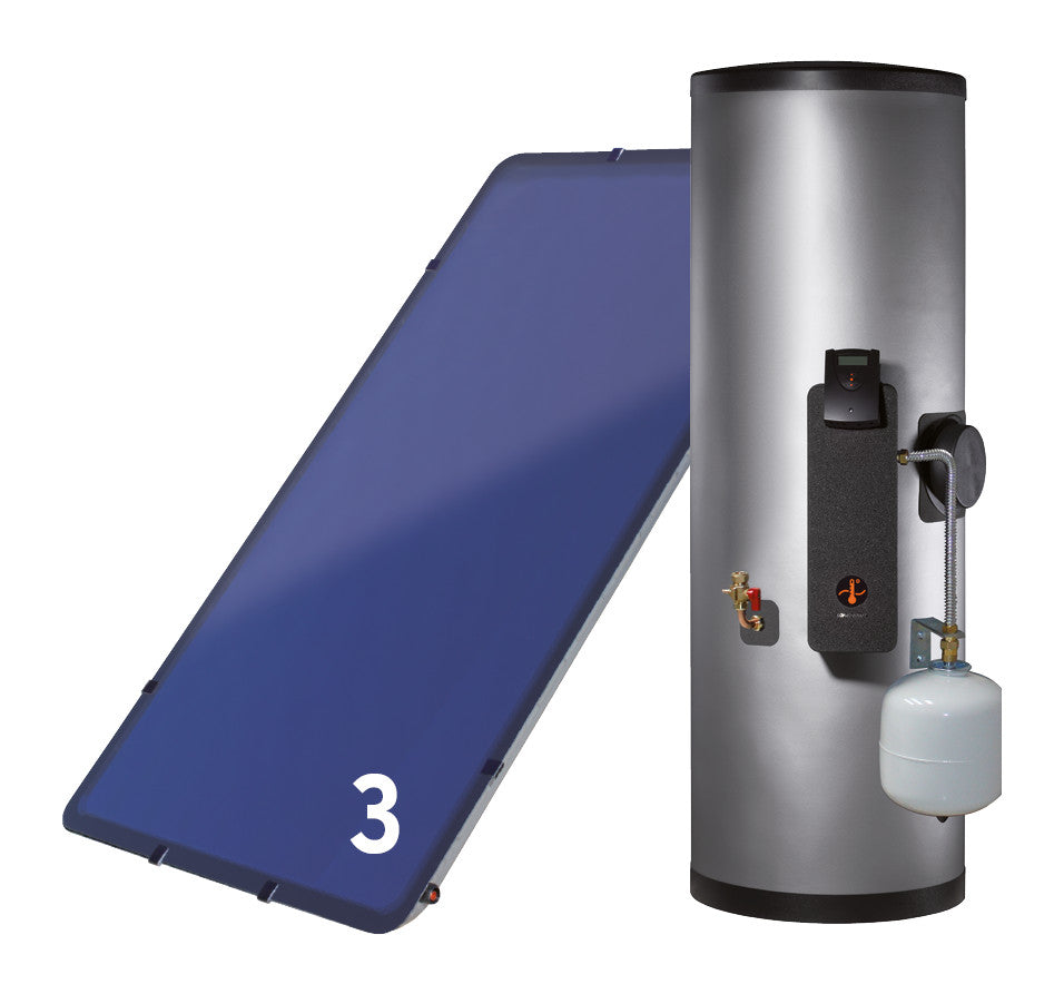 Sonnenkraft SK-Compact Set 500l, 3x SKR500 | 3617