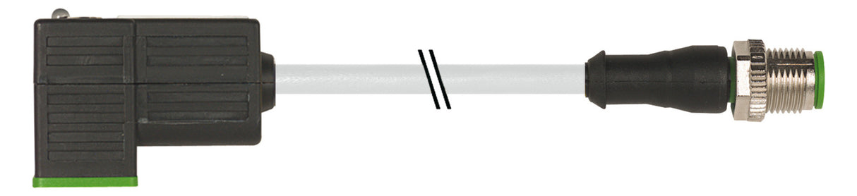 MURR Sensor-Aktorkabel 3p 0,3m Ventil C 7000-41081-2360030 Female abgew M12 PUR