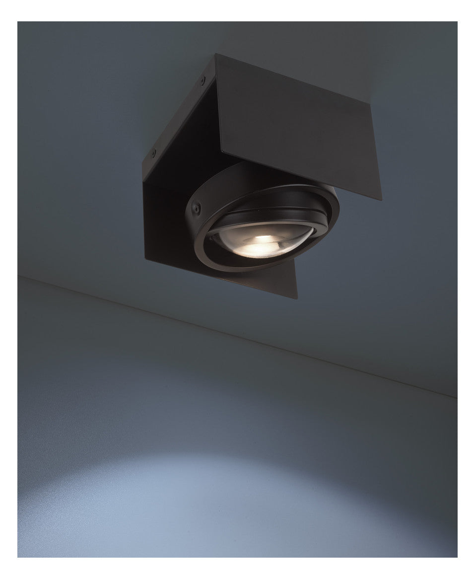 MEGATRON LED-Anbauleuchte 7W 2700K 470lm Cardano MT67030 sw