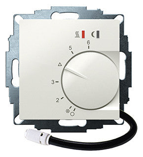 EBERLE Raumthermostat 230V 16A Schließer UTE 2800-F-RAL9010-G-55 IP20