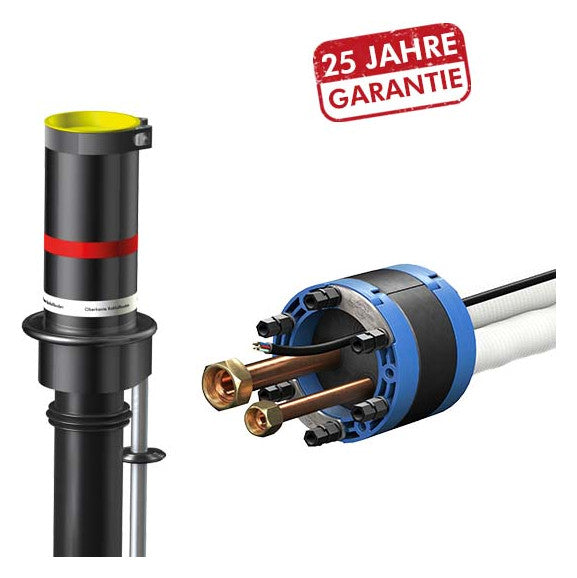 Doyma Quadro-Secura BHP WP-Split f. Geb. o. Keller 10 m f. 1/4" + 5/8" +2x(6-15mm) | 204010002991
