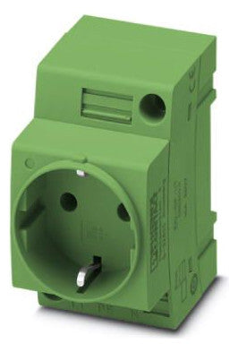 PHOENIX Steckdose REG 250V/AC 16A 2,5TE EO-CF/UT/GN 60mm IP20