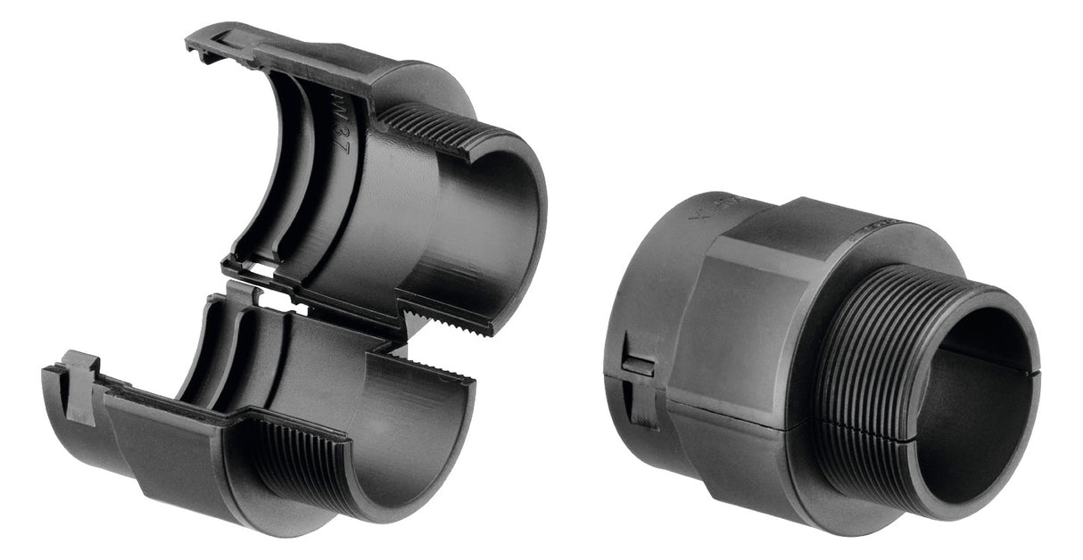 FRÄNKISCHE Schlauchverschraubung Kst PA COFIX Fitting M25 schwarz NW 20 20mm