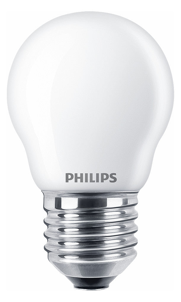 PHILIPS-LM LED-Kugellampe FM E27 P45 ws CorePro LEDLuster ND 2.2-25W P45 E2 2,2W