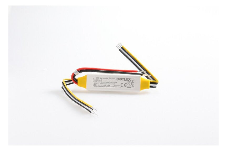 DOTLUX LED-Verstärker AMPpro max. 336W für LED-Streifen zweifarbig 2 Kanal 2x7 A (12-24V)