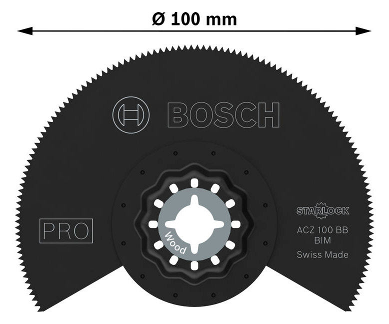 BOSCH-EW Segmentsägeblatt rnd Holz SEGMENTSÄGEBLAT