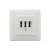 RUTENBECK Anschlussdose TAE_2x6/6NFF UP TAE 2x6/6 NFF Up rw rws RAL9010 schraub