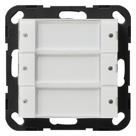 GIRA Tastsensor UP rws glz 3f 3pkt LED System 55 2003100