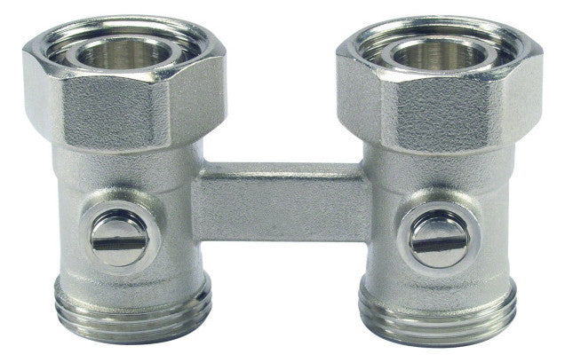 Honeywell H-Verschraubung Verafix-VKE ms vern. Durchg. IG 3/4 2-Rohr | V2495DX020