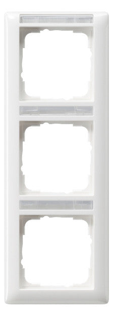 GIRA Rahmen 3f rws glz vert BSF Kst Standard 55 110303