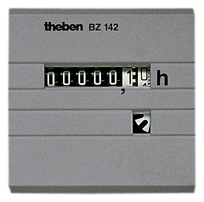 THEBEN Betriebsstundenzähler analog AC BZ 142-1 FRmont 230V 99999h IP65