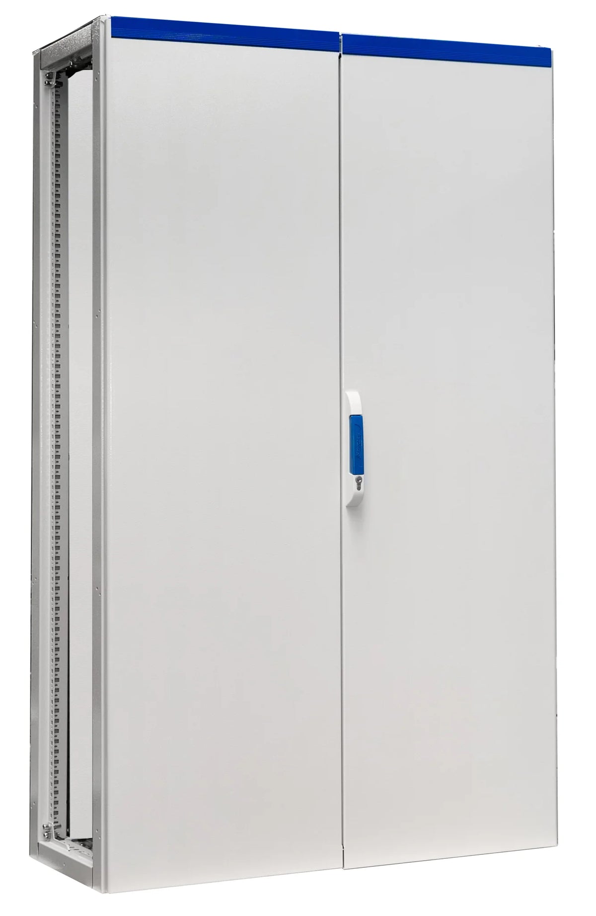 Anreihschrank 2-Tür IP54 H=2000 B=1000 T=800mm Stahlblech