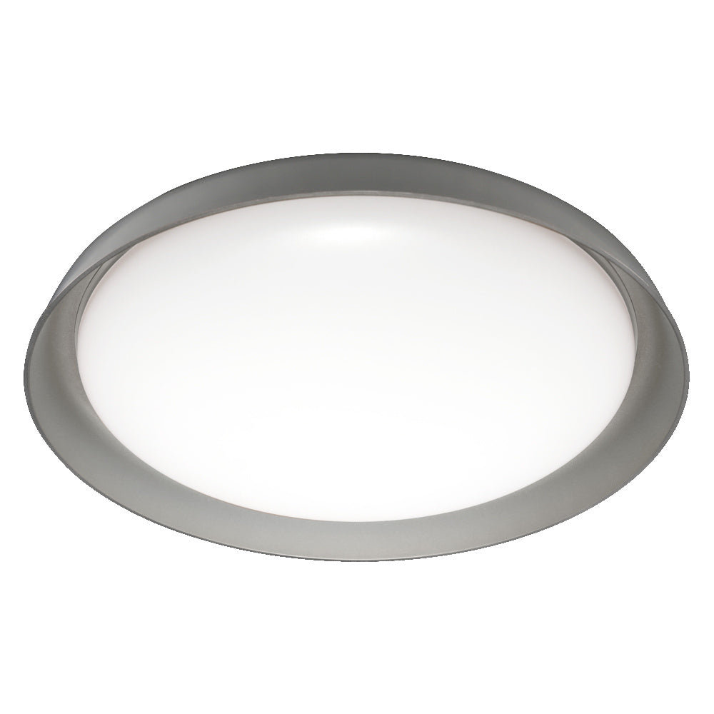 LEDVANCE LED-Kunststoffleuchte 24W gr SMART+ Wifi Orbis Plate Grey 430mm 3000-