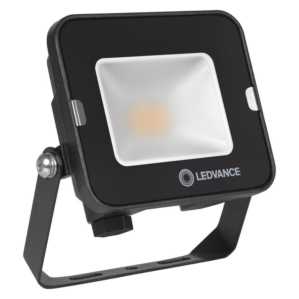 LEDVANCE LED-Anbaustrahler 10W Konv 1LED FL COMP V 10W 830 SYM 100 BK sw 3000K