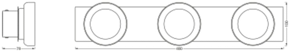 LEDVANCE LED-Deckenanbauleuchte 18W si SMART+ Wifi Orbis Wall Round IP44 4 3000