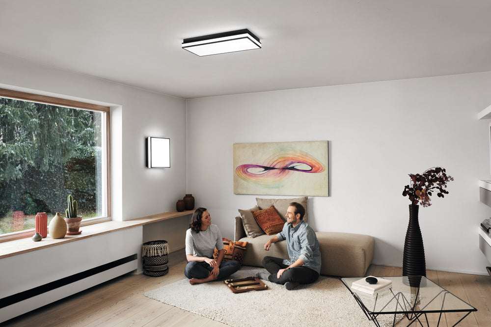LEDVANCE LED-Deckenanbauleuchte 42W sw MAGNET SMART+ Wifi Orbis Black 450x 300