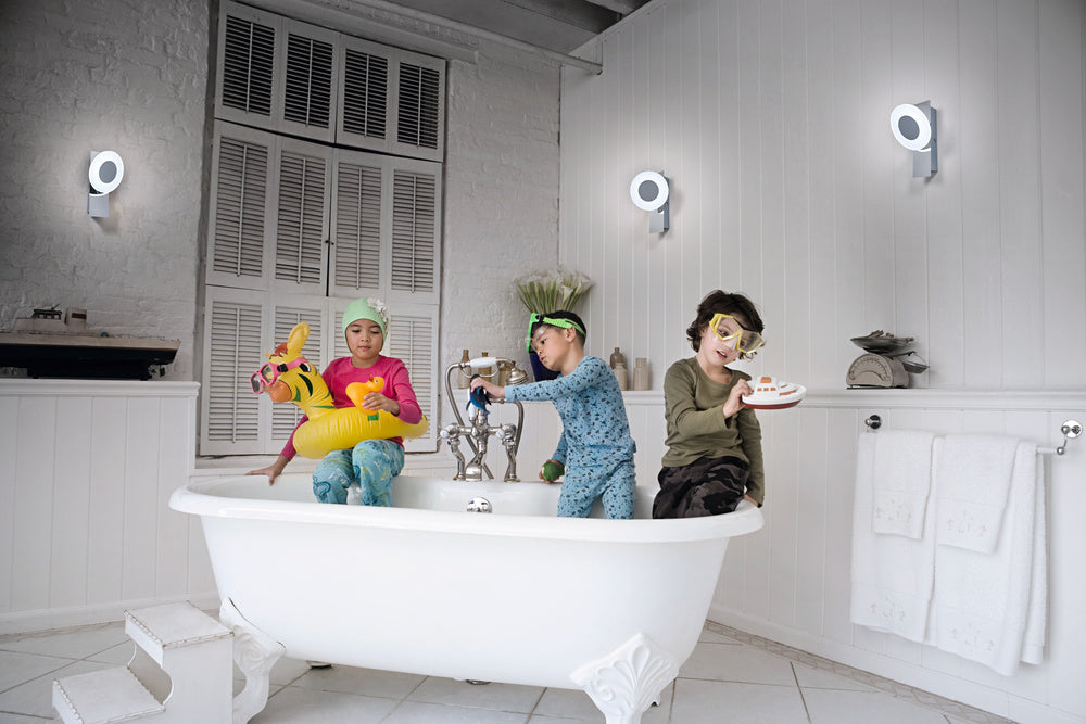 LEDVANCE LED-Deckenanbauleuchte 8W 700lm WAVE SMART+ Wifi Orbis Wall IP44 20 300