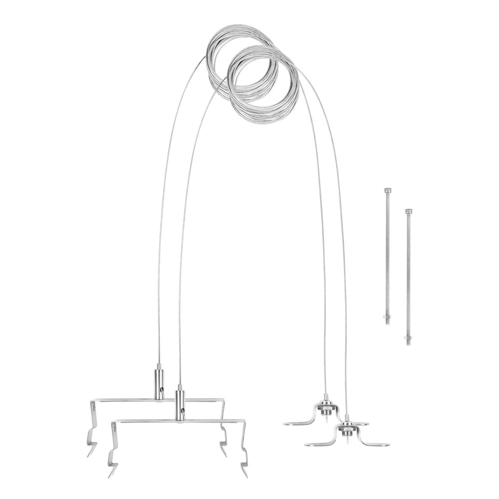 LEDVANCE Seilabhängung gr ST L125mm LB FLEX SUSPENSION KIT B30mm H46mm
