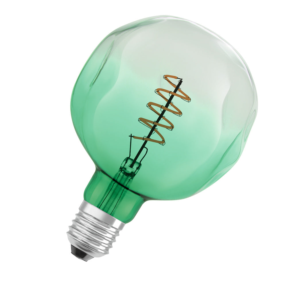 OSRAM LED-Lampe FM E27 4,5W 1600K ws G Vintage 1906 1906 Globe ET 124 18 Fil DI