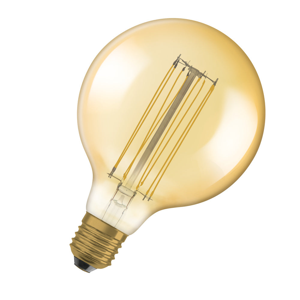OSRAM LED-Kugellampe FM E27 G125 8,8W ws Vintage 1906 1906 Globe 125 60 Fil DIM 8