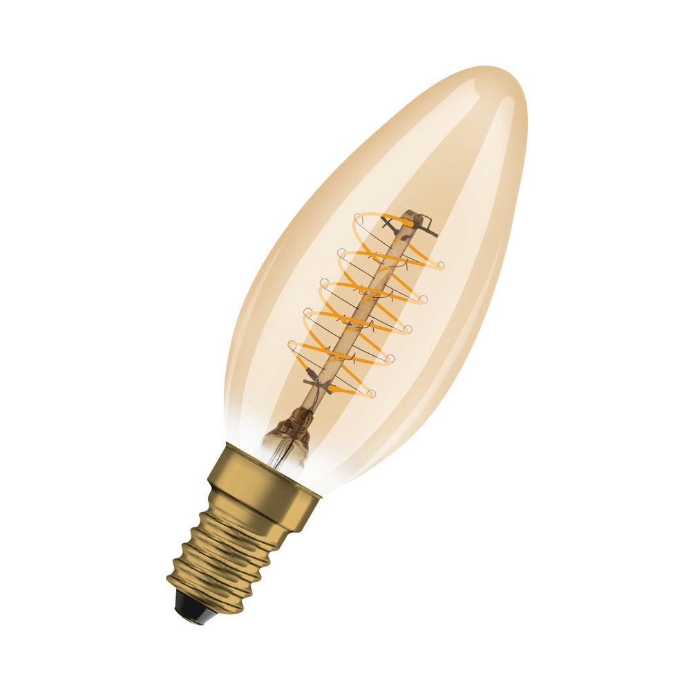 OSRAM LED-Kerzenlampe FM E14 3,4W 2200K Vintage 1906 Cla B 25 Fil DIM 3.4W go G
