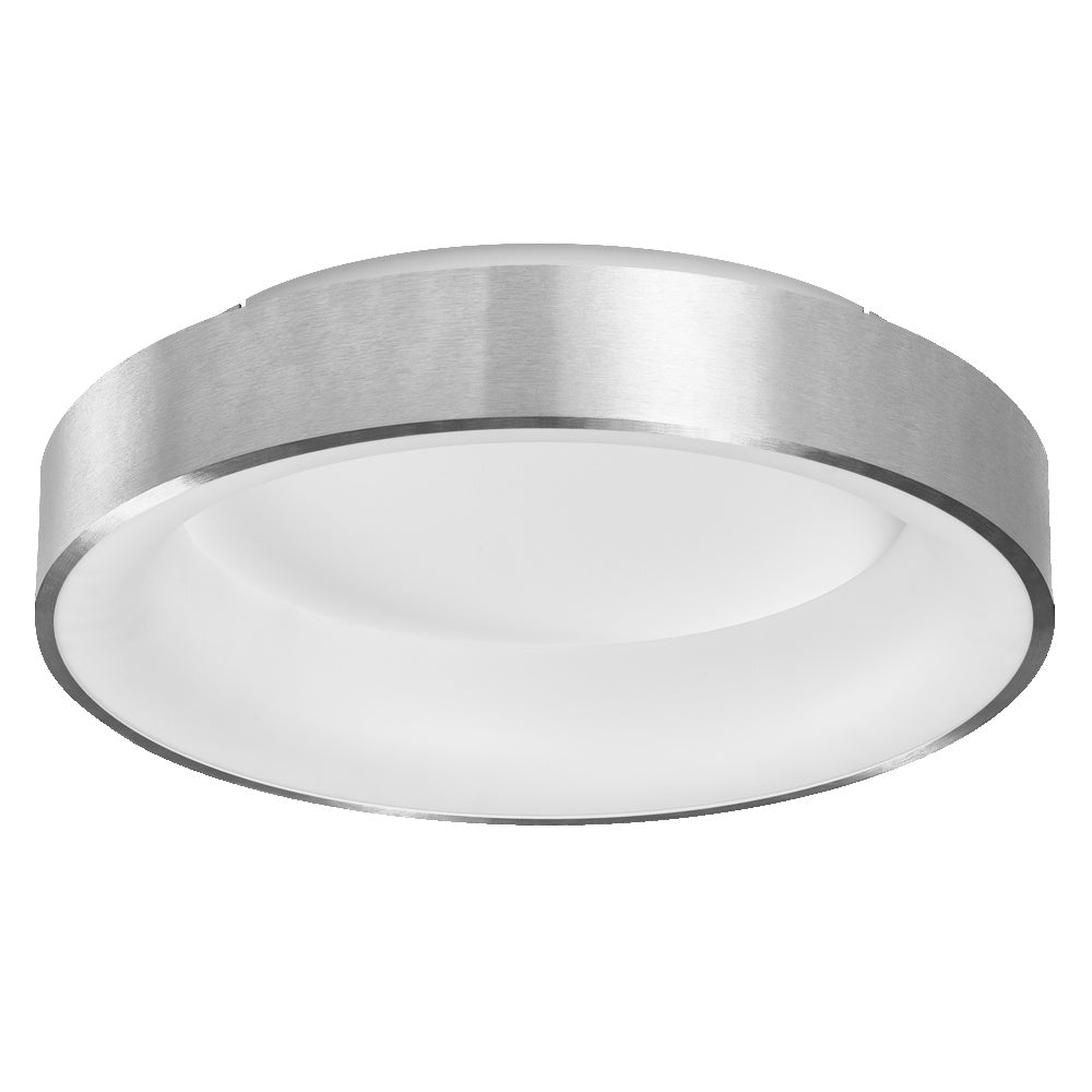 LEDVANCE LED-Anbauleuchte 18,5W 500lm si SUN@HOME Circular Silver 2200-5000K