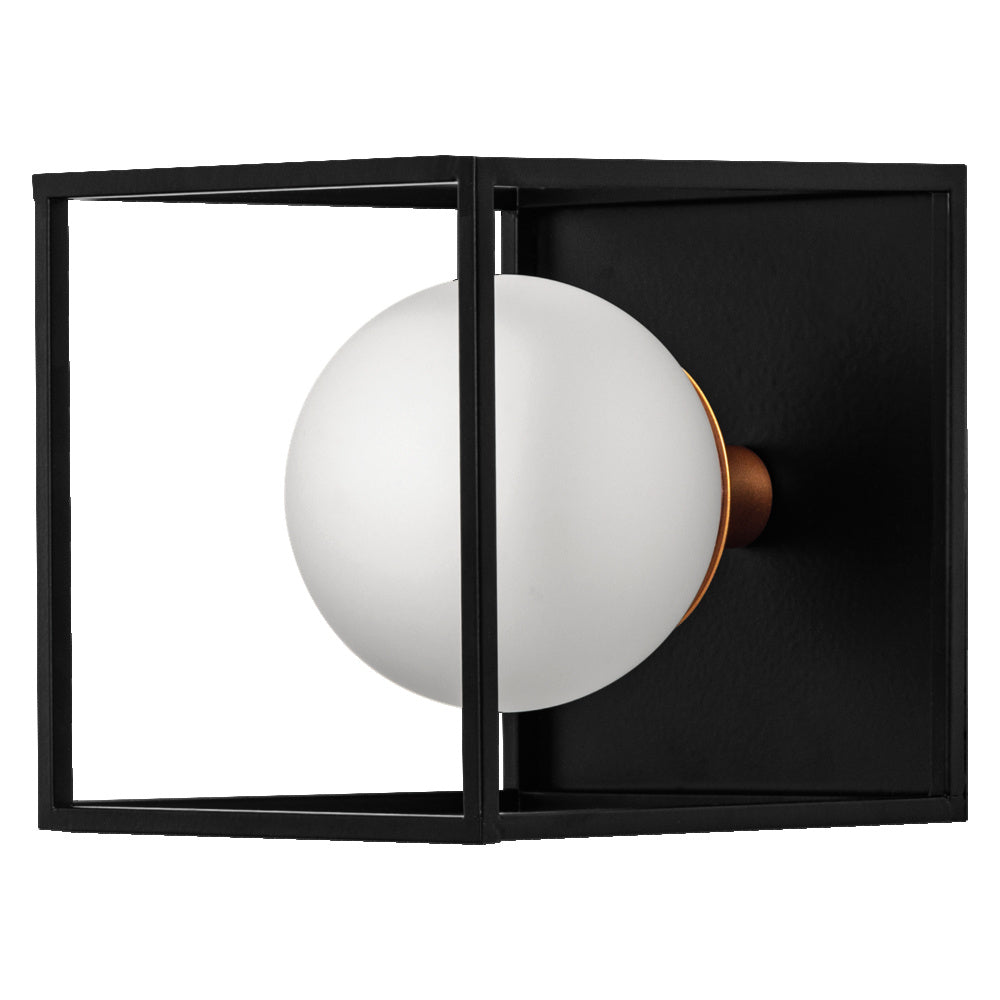 LEDVANCE LED-Anbauleuchte 20W sw Decor Square 150x150mm G9 IP44