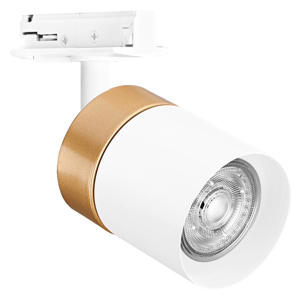 LEDVANCE Schienenstrahler 20W ws GU10 ws Tracklight Spot Cylinder Gold GU10 mt