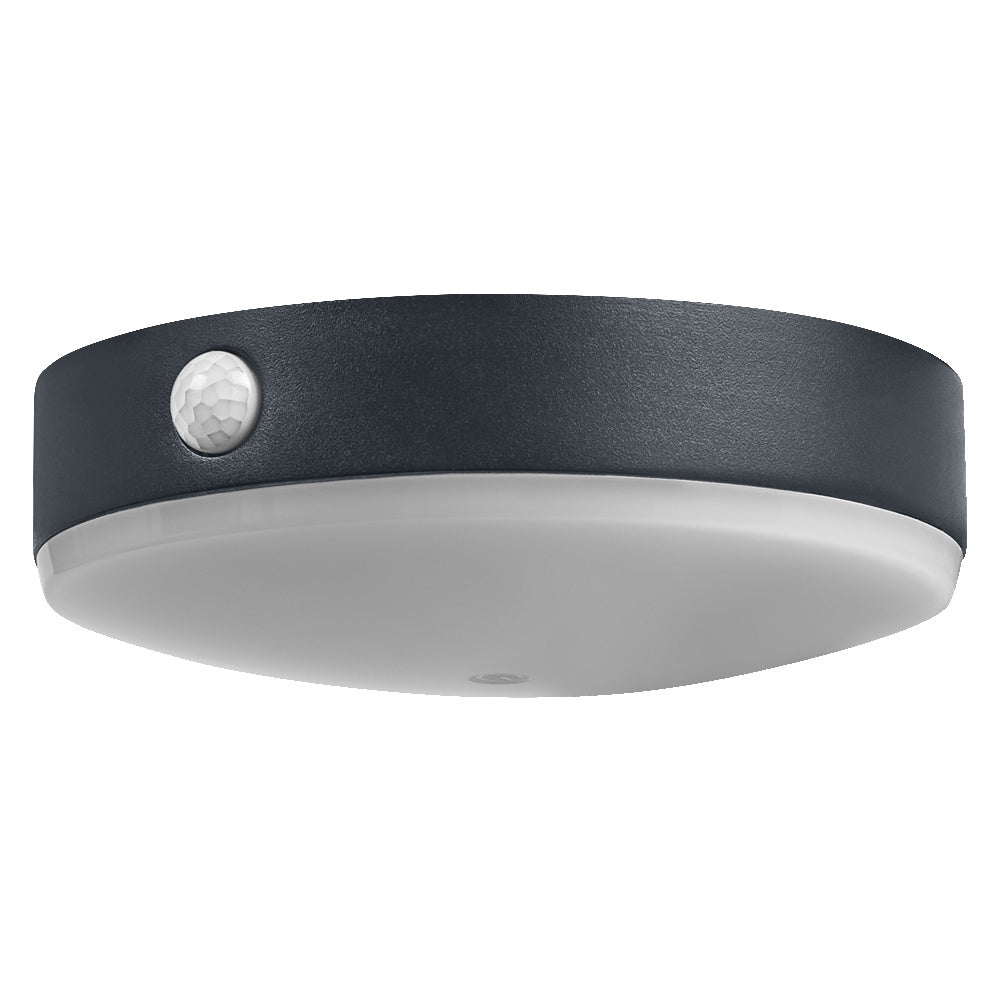 LEDVANCE LED-Solarleuchte 6W 3000K 500lm ENDURA Style Solar Tossa Wall Senso sw