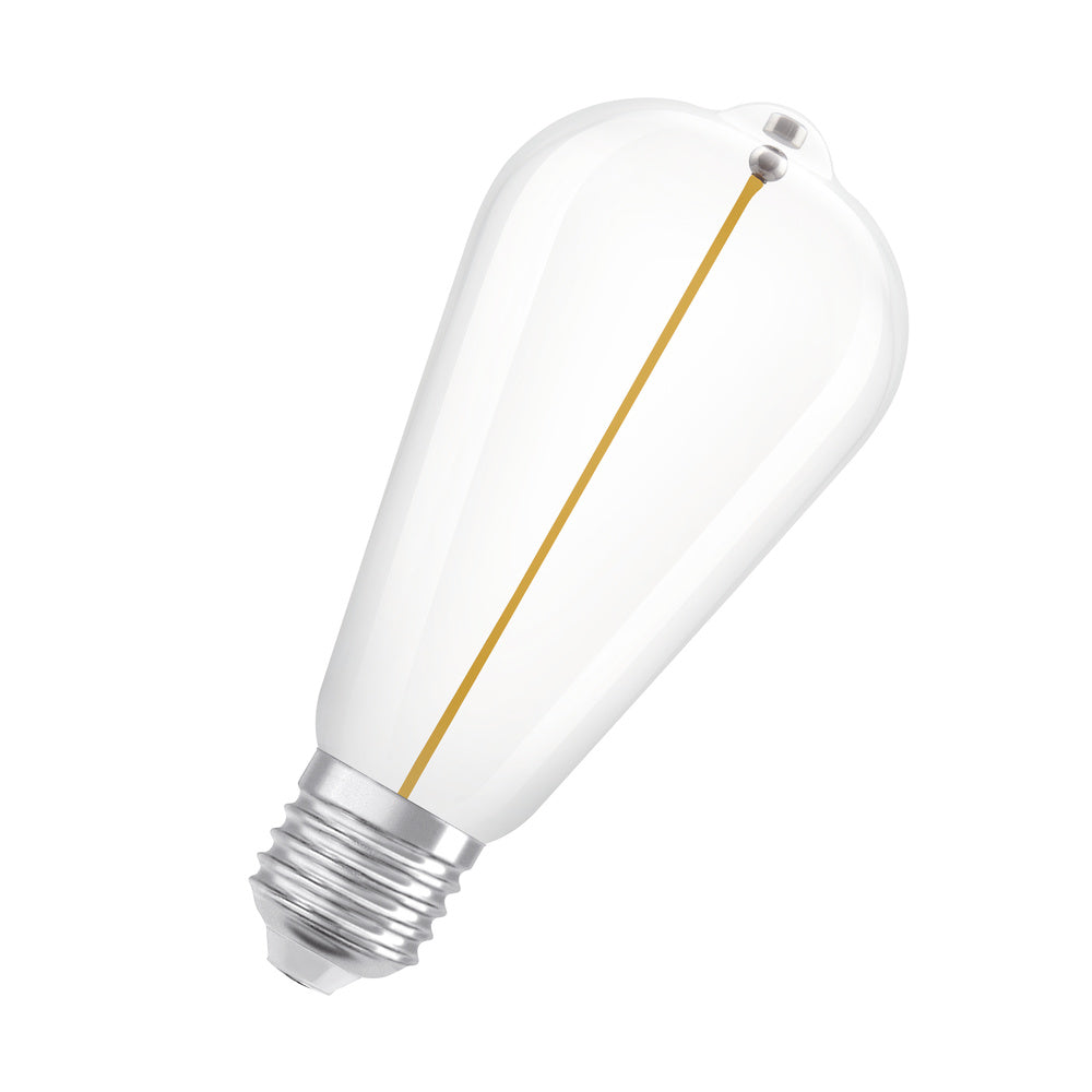 OSRAM LED-Lampe FM E27 2,2W 2700K ws G Vintage 1906 Edison 16 Fil Mag 2.2W 150l