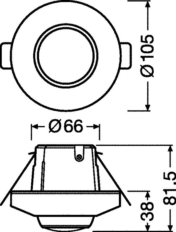 OSRAM Multisensor IP20 DALI-2 SENSOR LS/PD C CI