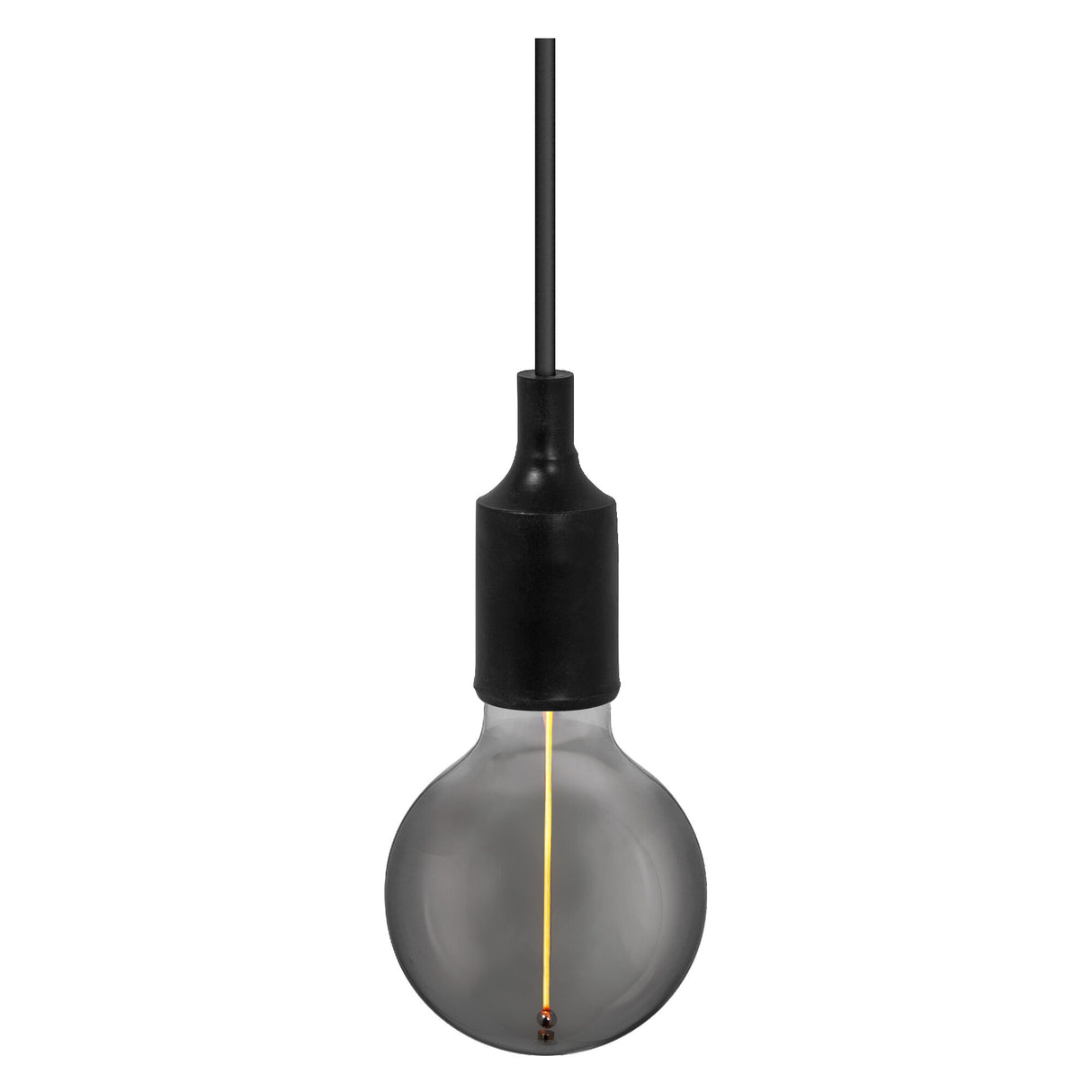 LEDVANCE LED-Pendelleuchte 1LED sw E27 Vintage 1906 PenduLum Bell Black sym