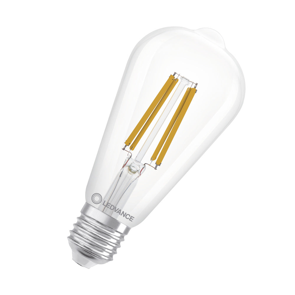 LEDVANCE LED-Lampe FM E27 3,8W 3000K ws LED Classic Edison 60 Fil EE A S 3. 806l