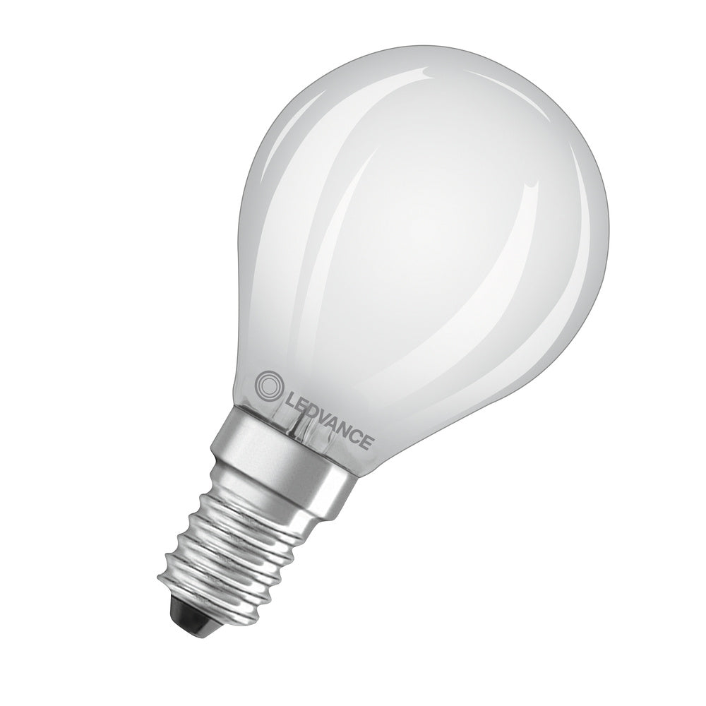 LEDVANCE LED-Lampe FM E14 P45 2,9W 2700K LED Classic P 40 Fil DIM EE C S 2.9 ws