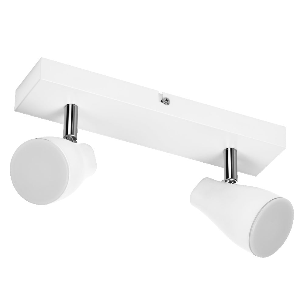 LEDVANCE LED-Anbauleuchte 8,6W 2700K ws LED Spot Pear 2 x 4.3W 2700K GU10 420lm