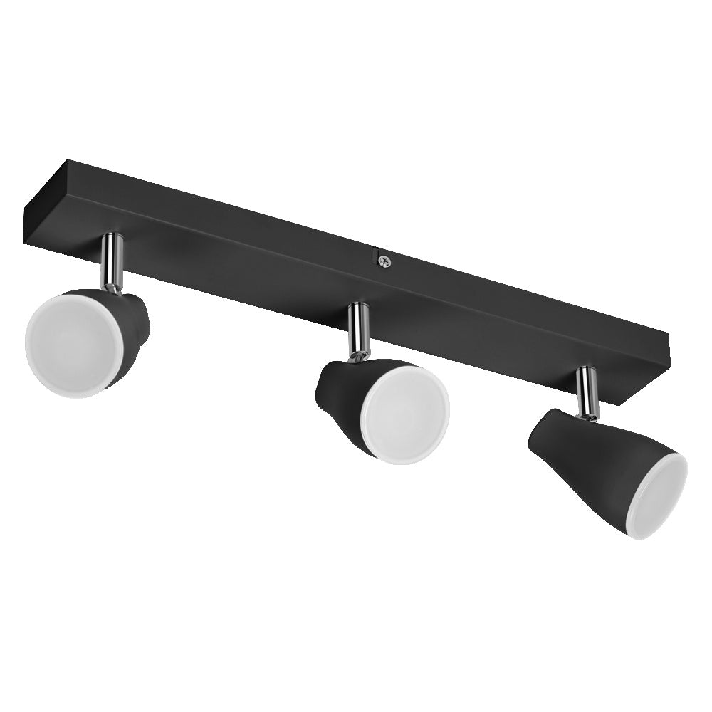 LEDVANCE LED-Anbauleuchte 4,3W 2700K sw LED Spot Pear 3 x 4.3W 2700K GU10 630lm