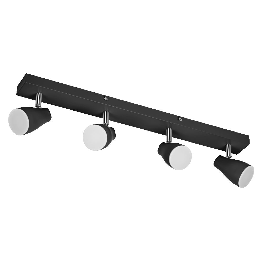 LEDVANCE LED-Anbauleuchte 4,3W 2700K sw LED Spot Pear 4 x 4.3W 2700K GU10 840lm