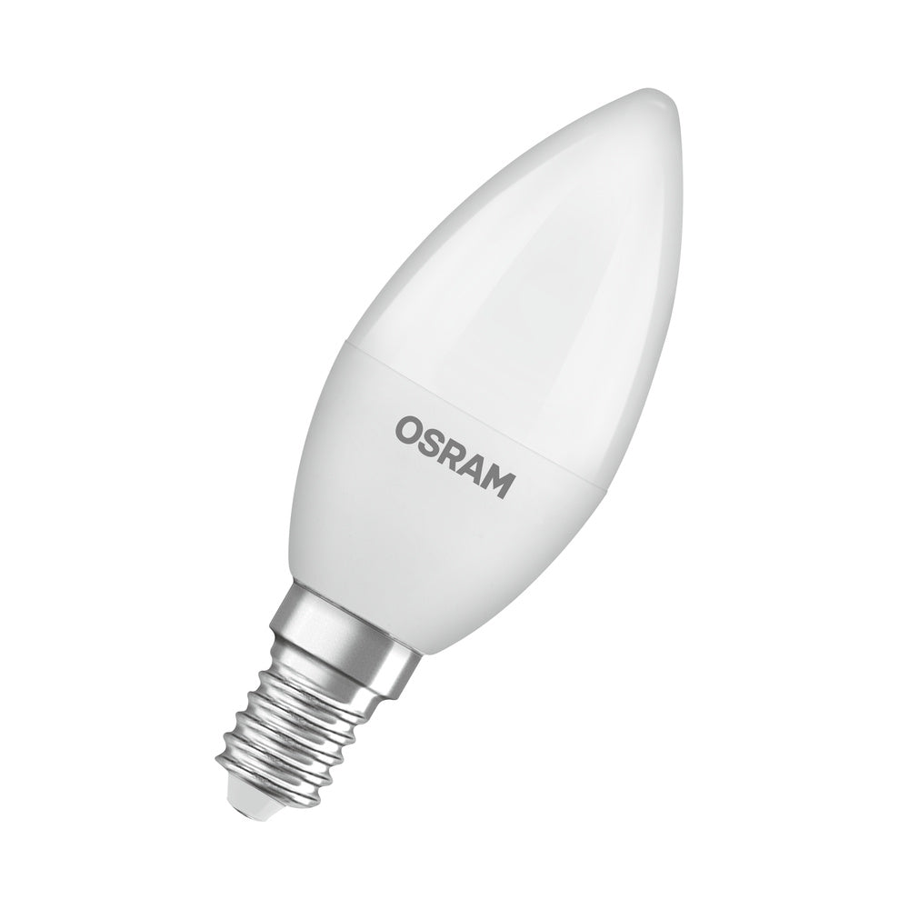 OSRAM LED-Kerzenlampe E14 B40 4,9W ws F LED Superstar B 40 Relax/Active/Sle 2700