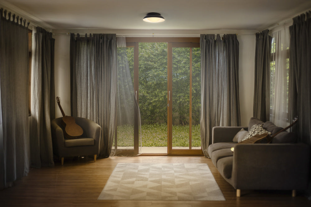 LEDVANCE LED-Anbauleuchte 10W sw Orbis Milan 305 mm 2XE27 BK