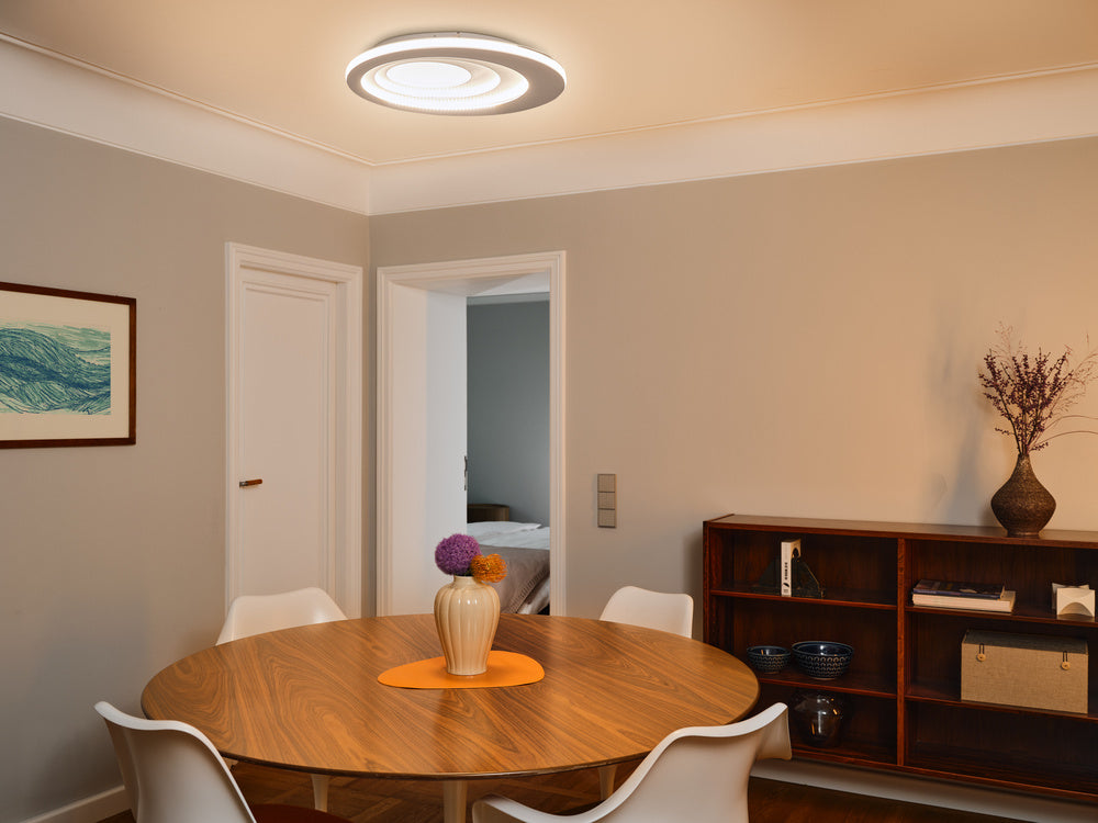 LEDVANCE LED-Anbauleuchte 42W 3000K ws Orbis Spiral Round 505mm 42W White 2400l